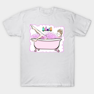 Dreamy Pink Bubble Bath T-Shirt